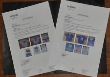 RARE ATTESTATION Maillot France 98 COUPE du MONDE FINALE 1998 FRANCE Worn ZIDANE