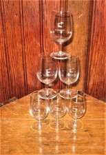 LOT DE 6 VERRES COGNAC