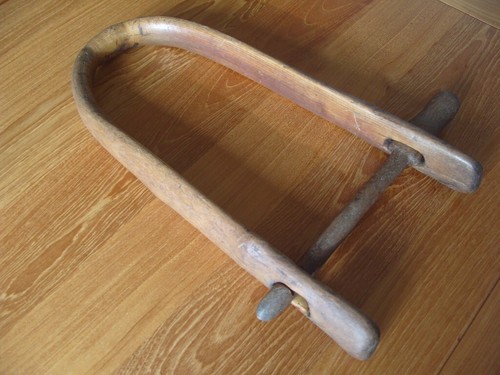Ancien collier bois pour - ancien,