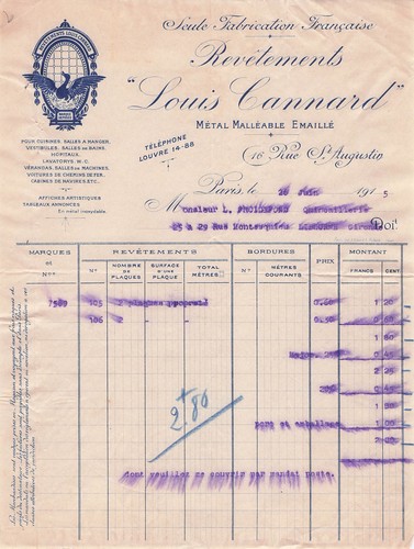 Paris ferblantier cannard - 75,