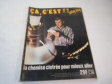 PUBLICITÉ CHEMISE CINTRÉE