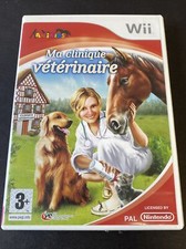 MA CLINIQUE VETERINAIRE NINTENDO WII PAL ANIKIDS FRANCE COMPLET