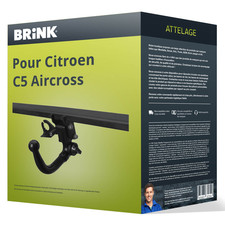Attelage pour Citroen C5 Aircross 18- démontable sans outil Brink TOP