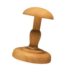 Présentoir en bois pour chapeau, mannequin, boule, pour magasin de blocs,