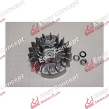 VOLANT + CLIQUETS DE LANCEUR TRONCONNEUSE OLEO-MAC GS 940 - TRONCONNEUSE OLEO-MA