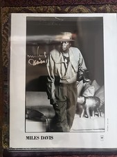 Rare Miles Davis Autograph