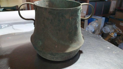 Chaudron cuivre rouge - chaudron,
