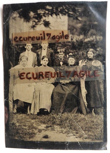 Ferrotype famille 7 - ,