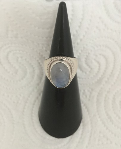 Bague argent cabochon - argent/,