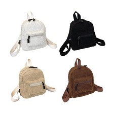 Sac à dos en peluche avec