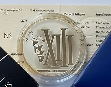 COFFRET 10 EURO 2011 BD XIII ARGENT BE FDC