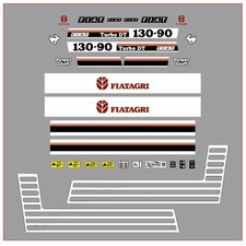 Set Adhésifs Tracteur Fiat