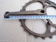 velo ancien 1880 1899 SAFETY  old bike CADRE CROIX