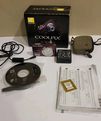 Nikon coolpix s3000 - nikon, digital