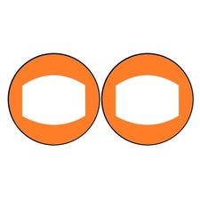 Voile de Kayak Orange en PVC