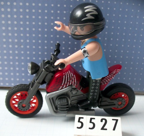 Playmobil réf 5527 moto - -,