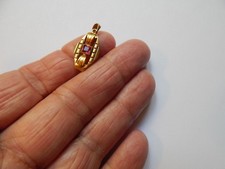 Pendentif ancien/vintage ART DECO plaqué Or 1930