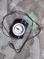 Boussole bakélite allemande précoce BUSCH DRGM dragonne - Militaria original WW2