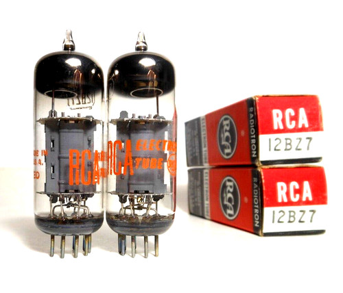 Matched codes pair 12bz7 - matched,