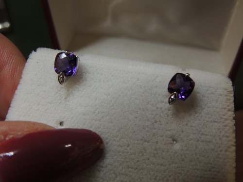 Boucles oreilles blanc - or,