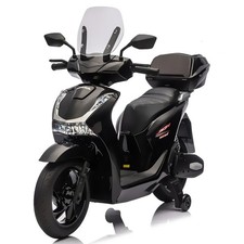 Scooter Électrique Honda SH125 12V Noir Pour Enfants Avec Lumières LED Et Sons