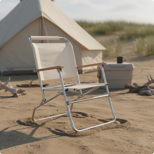 Chaise camping pliante - chaise, de