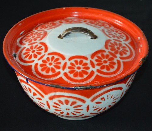 Ancienne soupière tôle - soupière, en