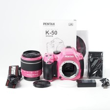 Objectif PENTAX K-50 rose +