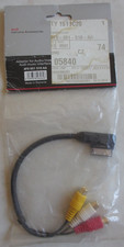 Câble adaptateur vidéo audio AMI avec cinch - Audi  - OEM: 4F0051510AA