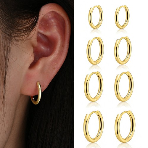 Boucles oreilles cerceau - d'oreilles,