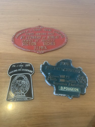 Lot plaques récompenses - lot, de