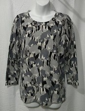 Charter Club Size L Black and