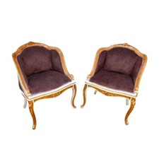 Paire de fauteuils Louis XV