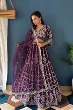 Fête lehenga choli designer