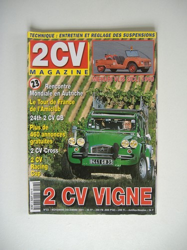 Magazine 23 mehari - cv, n°23