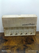 Lot 6 Anciens VERRES PIED