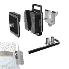 Mini V-Lock Mount Plate with Belt Clip for SLR Camera Battery Pack Recorder F...