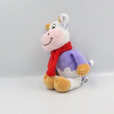 Doudou vache violet mauve