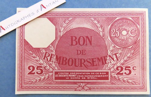 Bon remboursement 25c - bon,