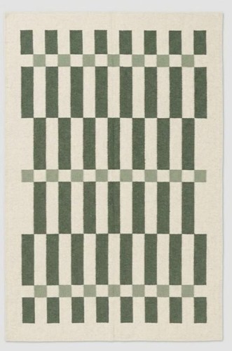 Tapis boho laine fait main - boho,