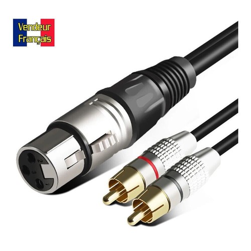 Câble séparateur xlr - séparateur, femelle