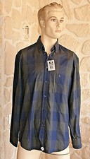 Chemise bleu/gris neuve taille