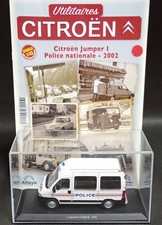 CITROËN Jumper I Police Nationale 2002, N°24 UtilitairesCITROËN 1/43+FAS+VITRINE