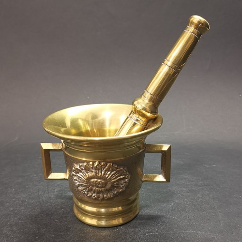 Mortier son pilon bronze - mortier,