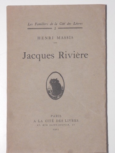Jacques rivière henri - ,