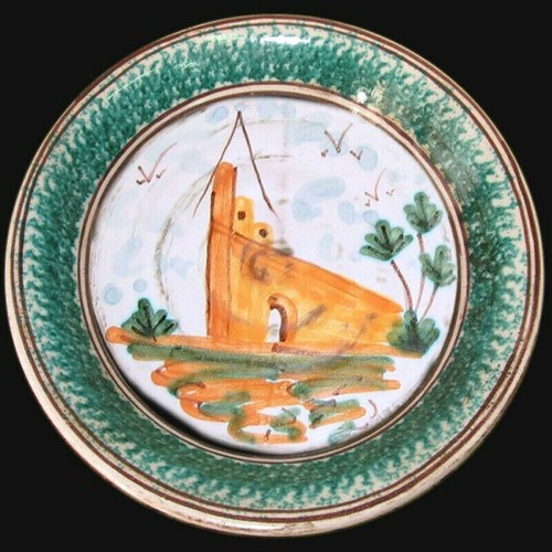 Assiette murale fait - assiette, main
