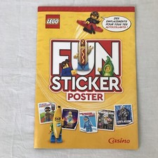 LEGO FUN 32 STICKERS + POSTER