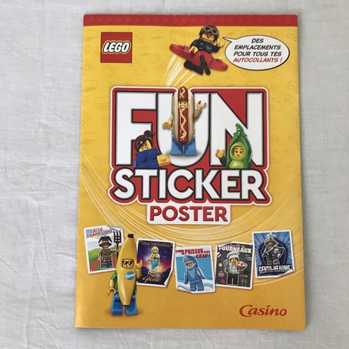 Lego fun stickers poster - lego, 32