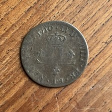 louis XIV trente deniers 1710 D