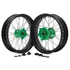 17" Roues Jantes Moyeu vert